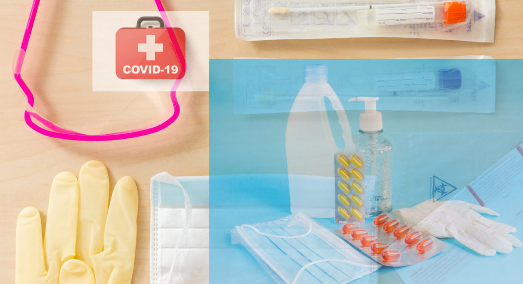 COVID Kit; Image Source: @CANVA