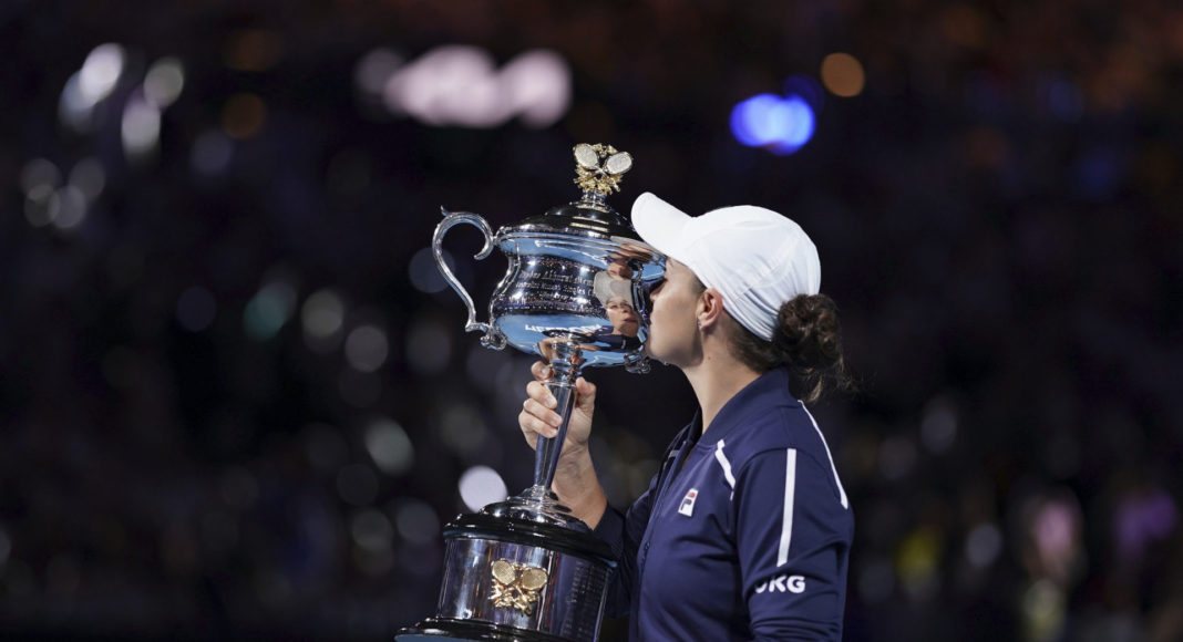 Ash Barty wins Australian Open women's title: Image Source: Australian Open