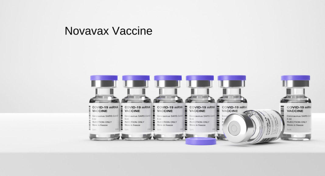 Novavax vaccine; Image Source: @CANVA