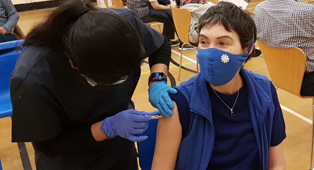 COVID Vaccination Centre; Image Source: @CANVA