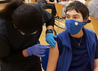 NSW and Victoria cuts booster interval to three months COVID Vaccination Centre; Image Source: @CANVA