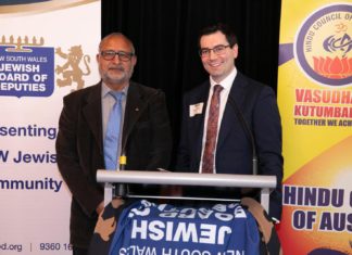 Hindu Council of Australia and Jewish Board of Deputies; Image source: Supplied