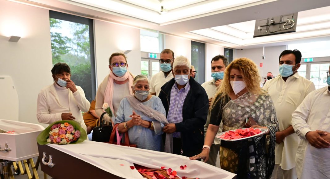 Funeral of Poonam Sharma and Vanessa Sharma: Image Source: The Australia Today
