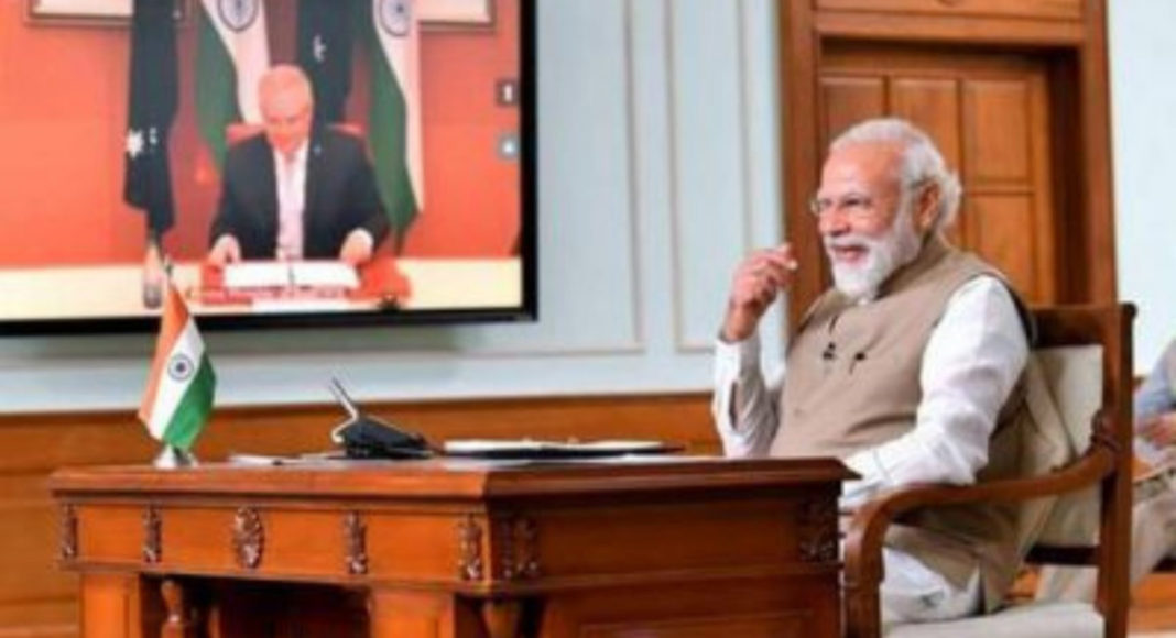 Morrison-Modi Virtudal summit