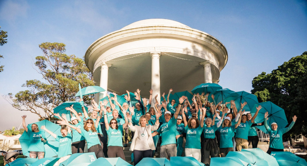 Zali Steggal with team Zali Steggal with team - Twitter