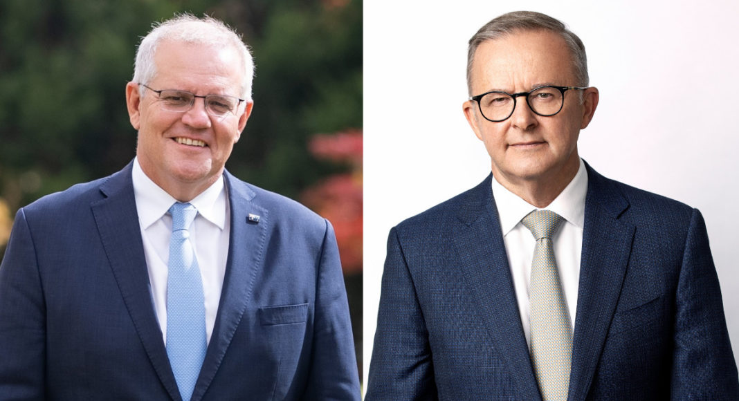 Scott Morrison and Anthony Albanese; Image Source: The Australia Today