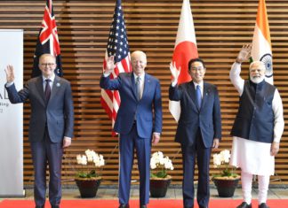 Quad Leaders Summit in Tokya (Image Source: Twitter)