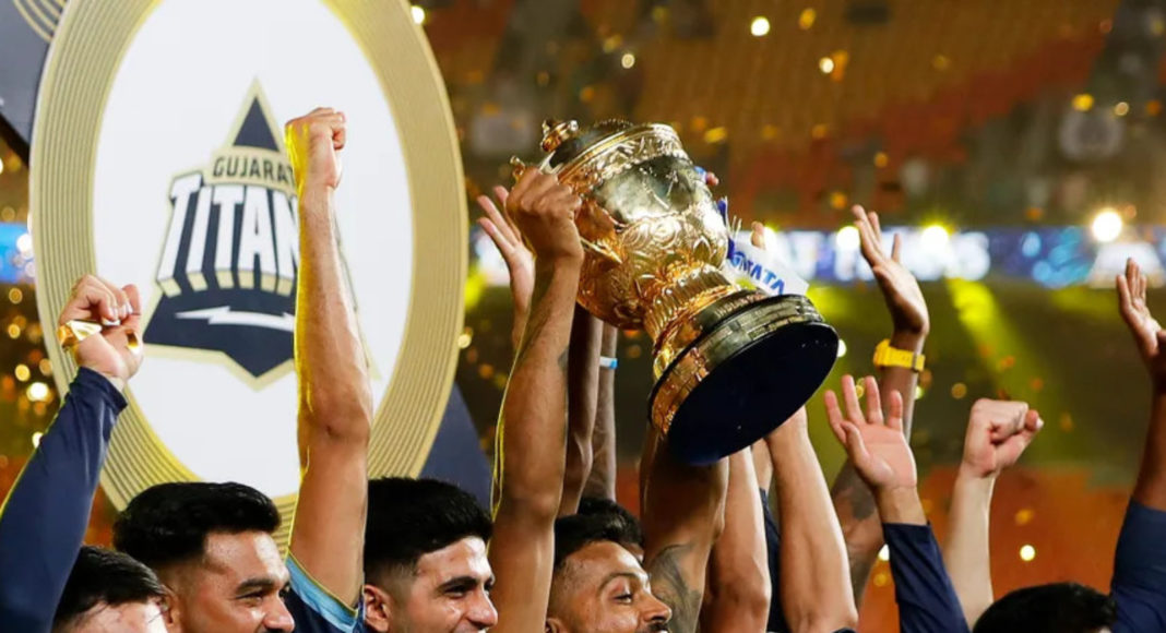 Gujarat Titens win IPL 2022; Image Source: Twitter @IPL