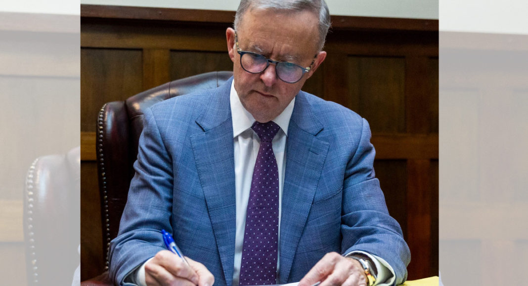 PM Anthony Albanese; Image Source: Twitter @Albo