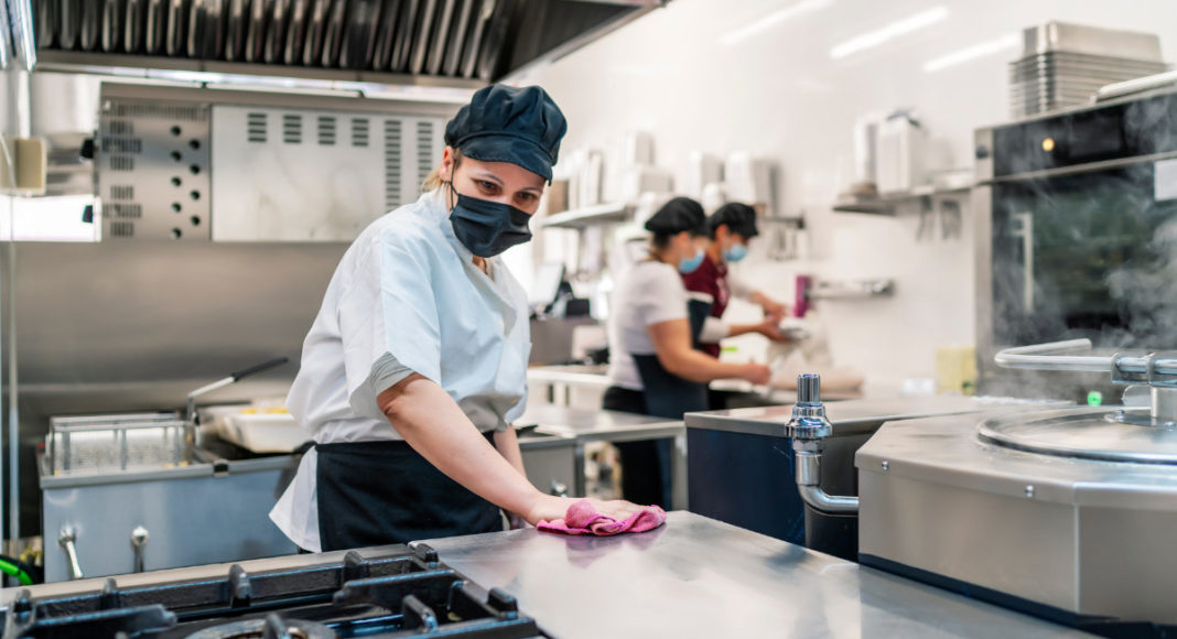 Cafe cleaners; Image Source: @CANVA