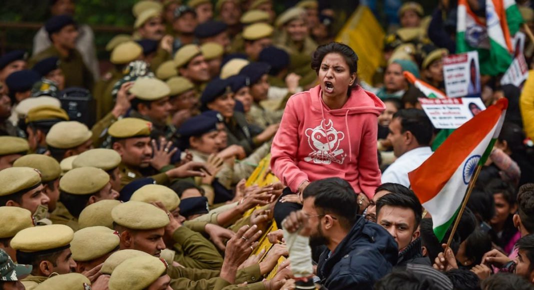 Democracy in gridlock; Image Source: CANVA