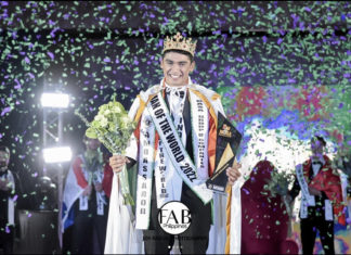 Aditya Khurana crowned 'Man of the WORLD 2022 - Image Source Facebook