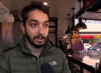 Suman left shaken after customer throws hot coffee at him