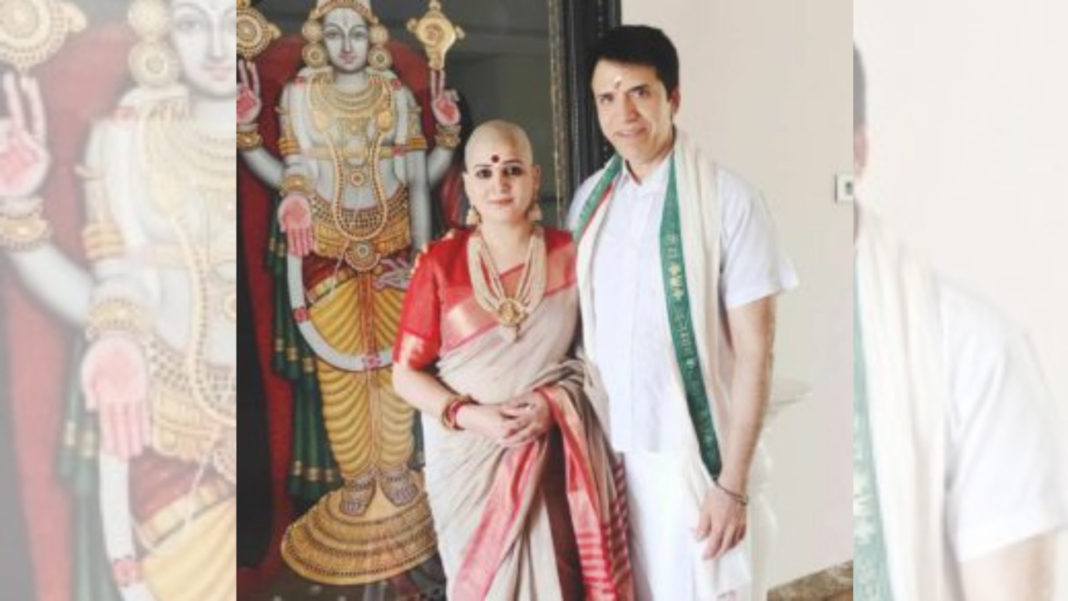 Dipti Dhyani with Sooraj Thapar (Image source: diptisthapar - Instagram)