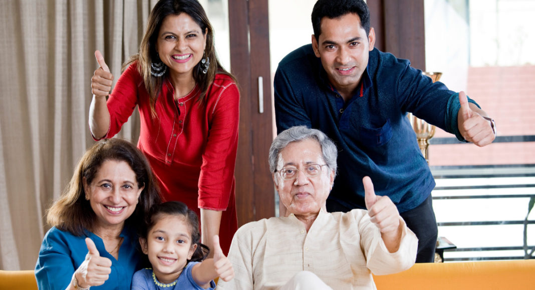 Indian Australian family: Image Source: @CANVA