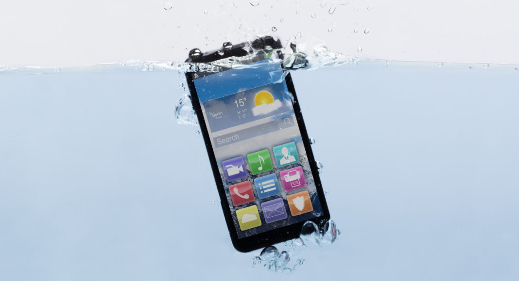 Waterproof Mobile phone (Representative image); Source: @Canva