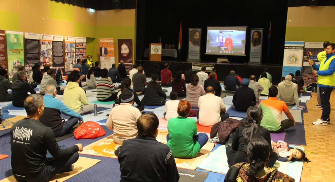 International Yoga Day; Image Source: The Australia Today
