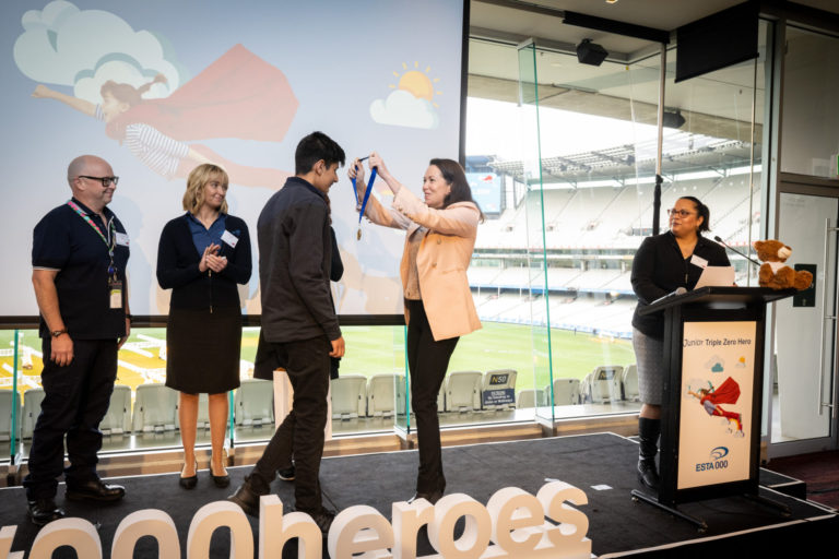 Aarush Khurana receives Junior Triple Zero Hero Award for saving his brother’s life