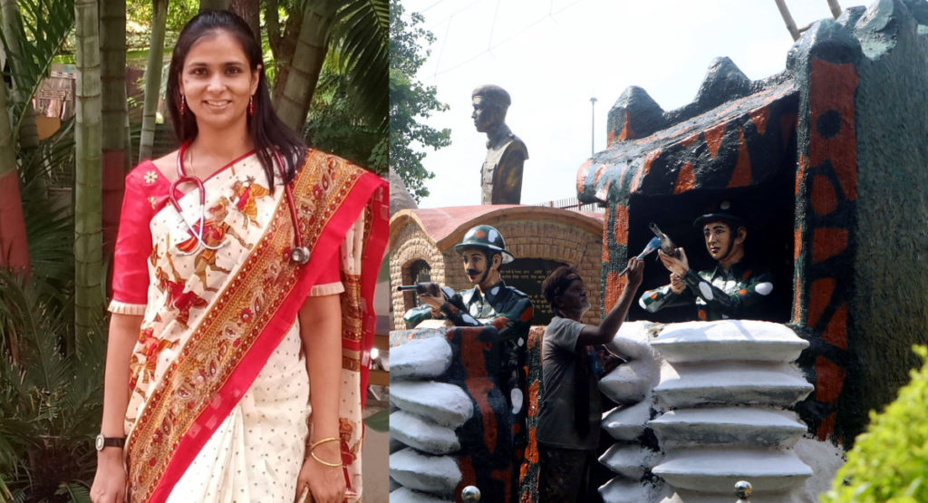 Meet Doctor Rashmi who treats children of Indian Army personnel for free; Image Source: The Australia Today