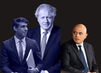 Health Secretary Sajid Javid and Chancellor of the Exchequer Rishi Sunak tendered their resignation from Prime Minister Boris Johnson's cabinet; Image Source: The Australia Today