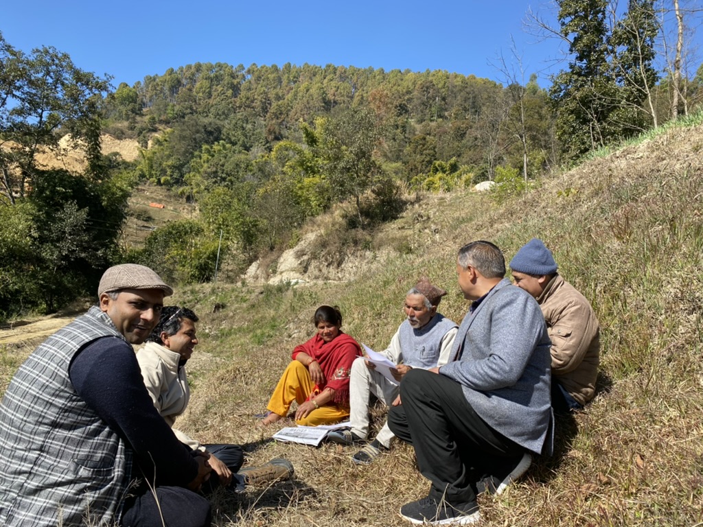 Community consultations on forest management near Banepa city in Nepal in 2019 Hemant Ojha 1