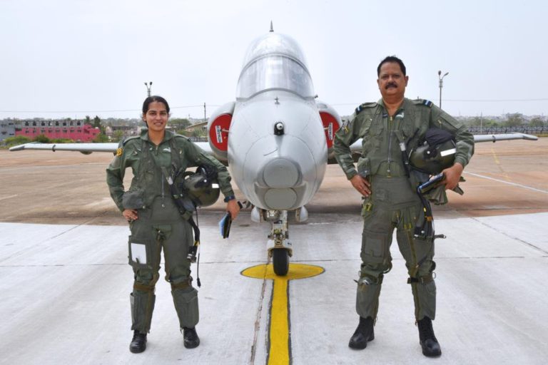 Indian Air Force’s fighter pilot father-daughter duo fly their way into history