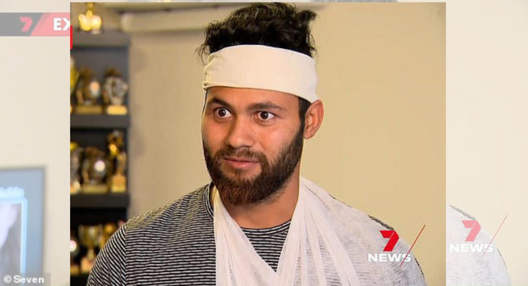 Rahul Kumar, crime victim: Image Source: 7News screenshot