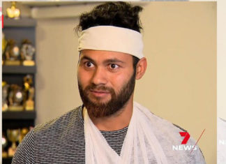 Rahul Kumar, a trainee nurse, attacked by armed group in Sydney Rahul Kumar, crime victim: Image Source: 7News screenshot