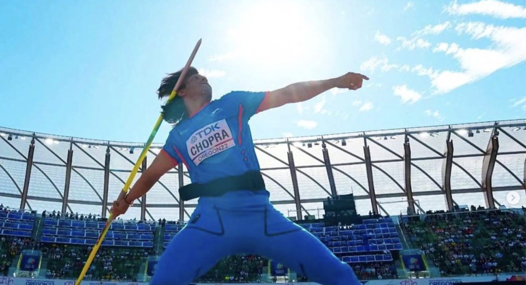 NEERAJ CHOPRA Indian javelin thrower; Image Source: @Instagram @NeerajChopra