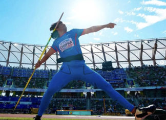 NEERAJ CHOPRA Indian javelin thrower; Image Source: @Instagram @NeerajChopra