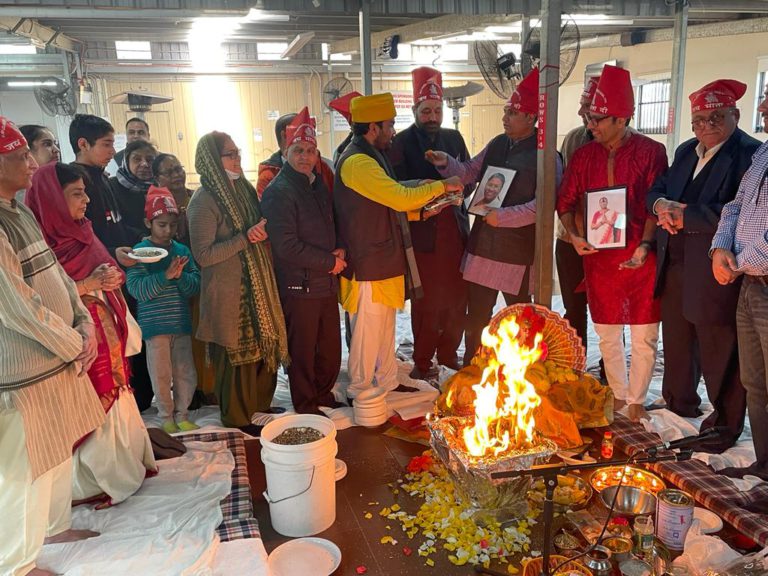 Indian Australian community celebrates  Droupadi Murmu’s election as President of India with ‘Havan and Pooja’