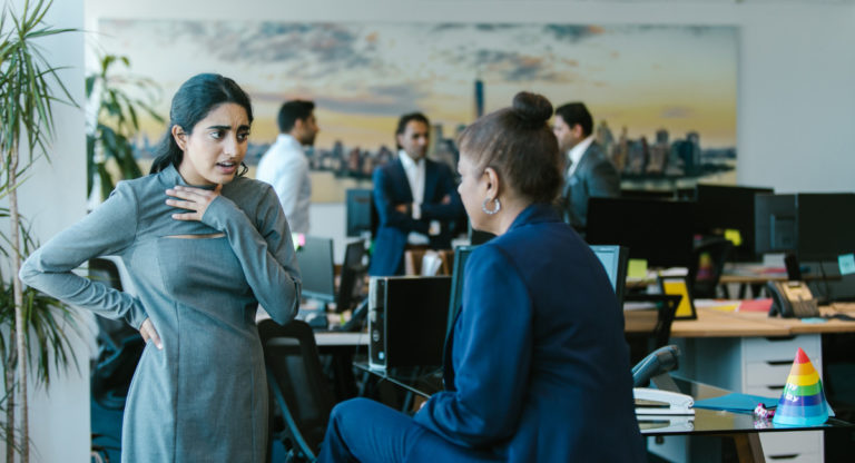 Are migrant and refugee women more likely to face sexual harassment at work?