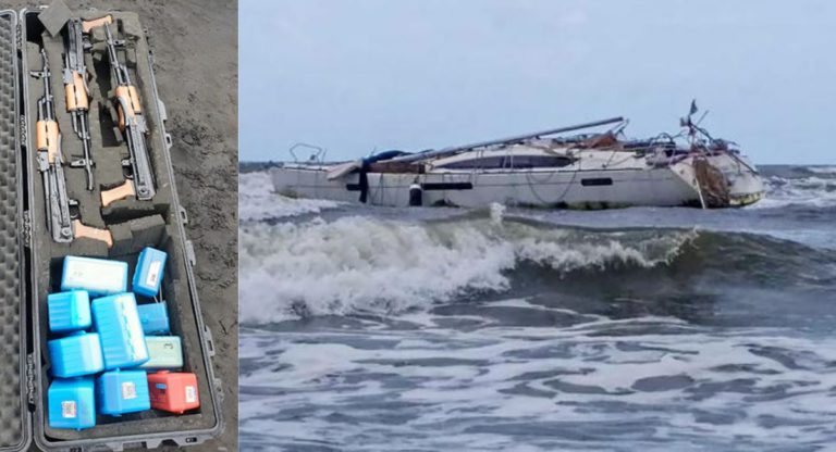 Australian-owned boat with Ak-47 guns-boxes of bullets found near Mumbai coast