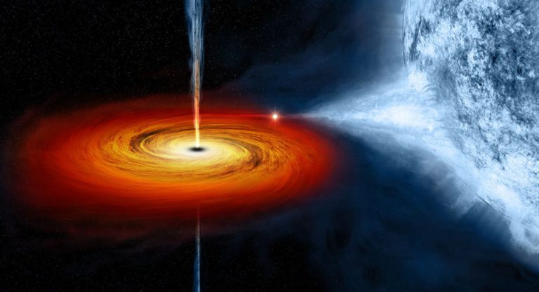 Australian astronomers detect one of the biggest black hole jets in the sky
