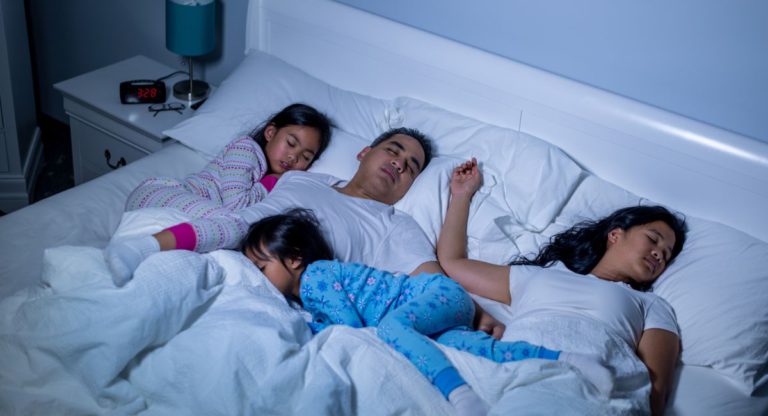 Is there such a thing as ‘too old’ to co-sleep with your child?