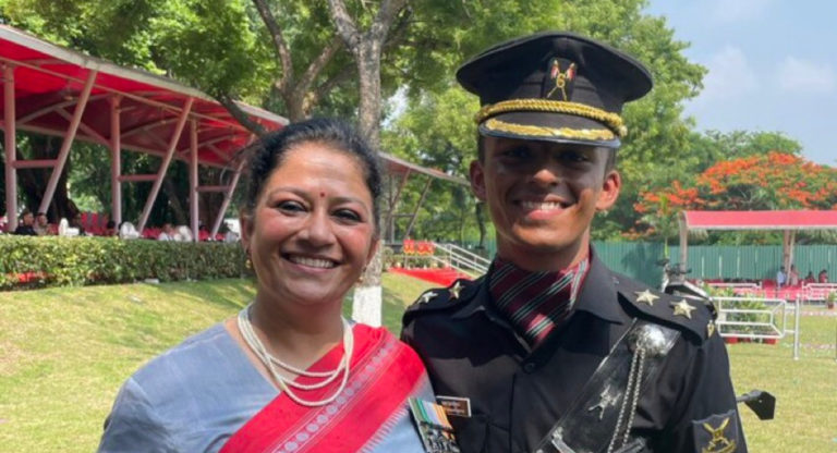 Mother and Son duo get commissioned in Indian Army 27 years apart in a ‘rare euphoric moment’