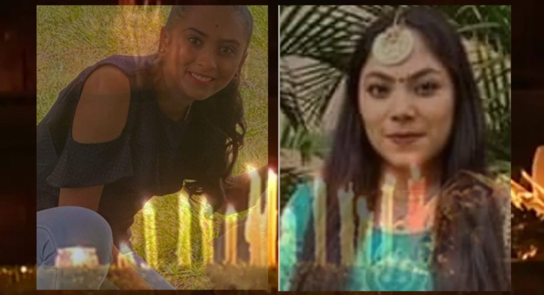 Nidhi Lalji Hirani and Ruxmi Premji Vaghjihani; Image Source; Facebook, @CANVA