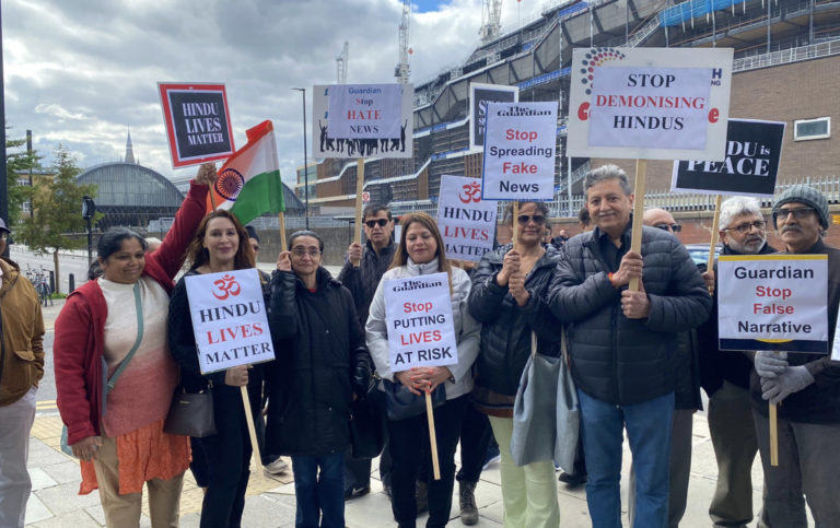 Violence against Hindus in Leicester was the effect, What was the cause? 