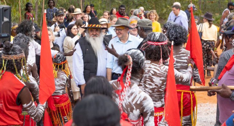 Albanese government starts referendum process to put indigenous voice in parliament