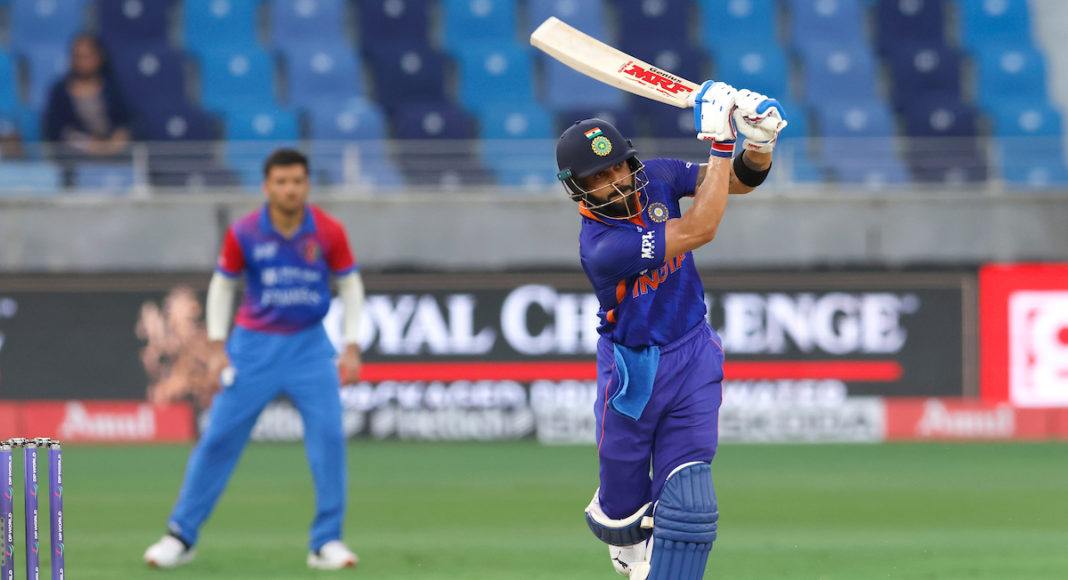 Virat Kohli at Asia Cup 2022; Image Source: @BCCI Twitter