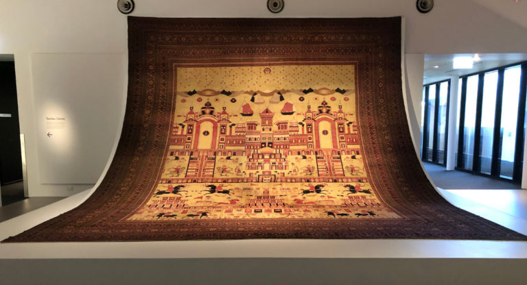 Amusing connection between India, Australia and Iran via a century-old carpet