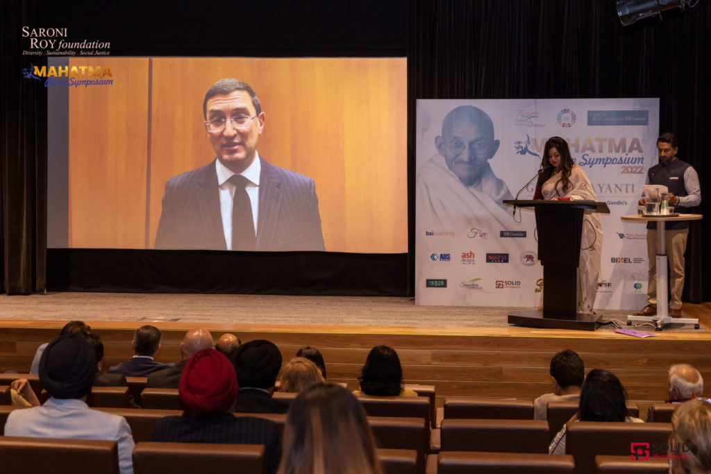 Hon Julian Leeser MPs Video Message for MAHATMA Peace Symposium 2022 34