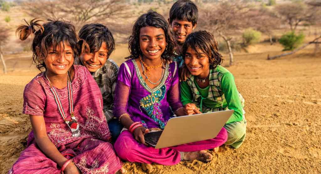 Indian Children; Image Source: @CANVA