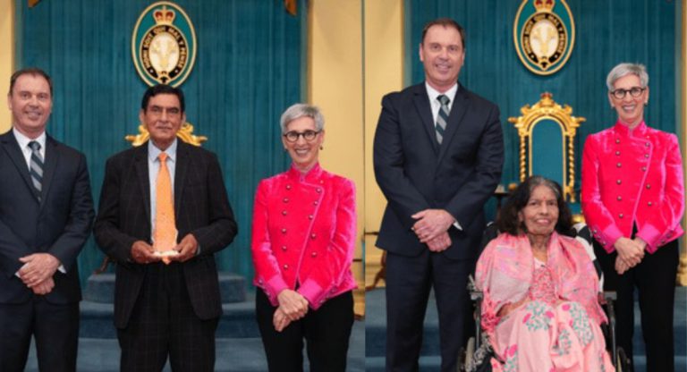 Jagdish Chugh and Santhana Selvendra receive Senior Achiever’s Award