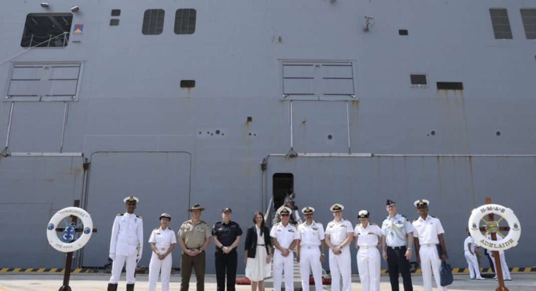 HMA Ships Adelaide and ANZAC as part of the largest Indo-Pacific Endeavour; Image Source: ADF HMA Ships Adelaide and ANZAC as part of the largest Indo-Pacific Endeavour; Image Source: ADF