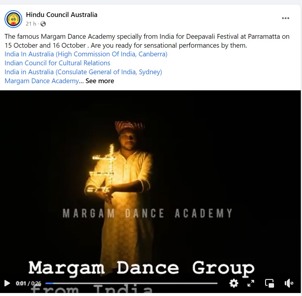 Sydney gets ready for Ravan Dahan and Diwali celebration 3 Web capture 14 10 2022 141940 www.facebook.com 3