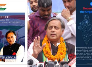 Shashi Tharoor apologises ‘unconditionally’ after India map blunder in his manifesto