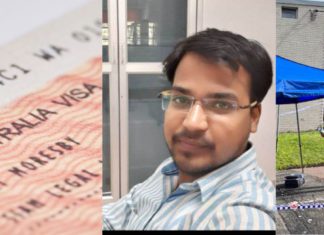 Shubham Garg, the 28-year-old Indian international student who was stabbed multiple times in Sydney; Image Source; The Australia Today, Indian International Student Shubham Garg stabbed in Sydney; Image Source: Jacqueline Barker/ In The Cove