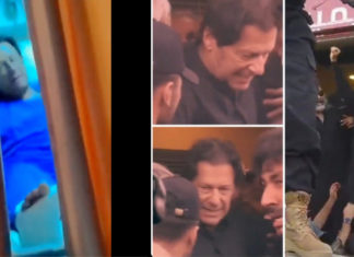"Assassination attempt" on former Pakistan PM Imran Khan; Image Source; @Twitter Screen Shots