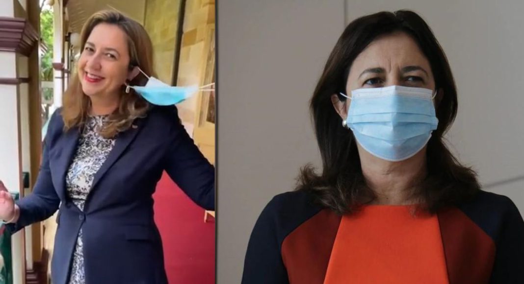 PremierQueensland Premier Annastacia Palaszczuk (Image source: Twitter)